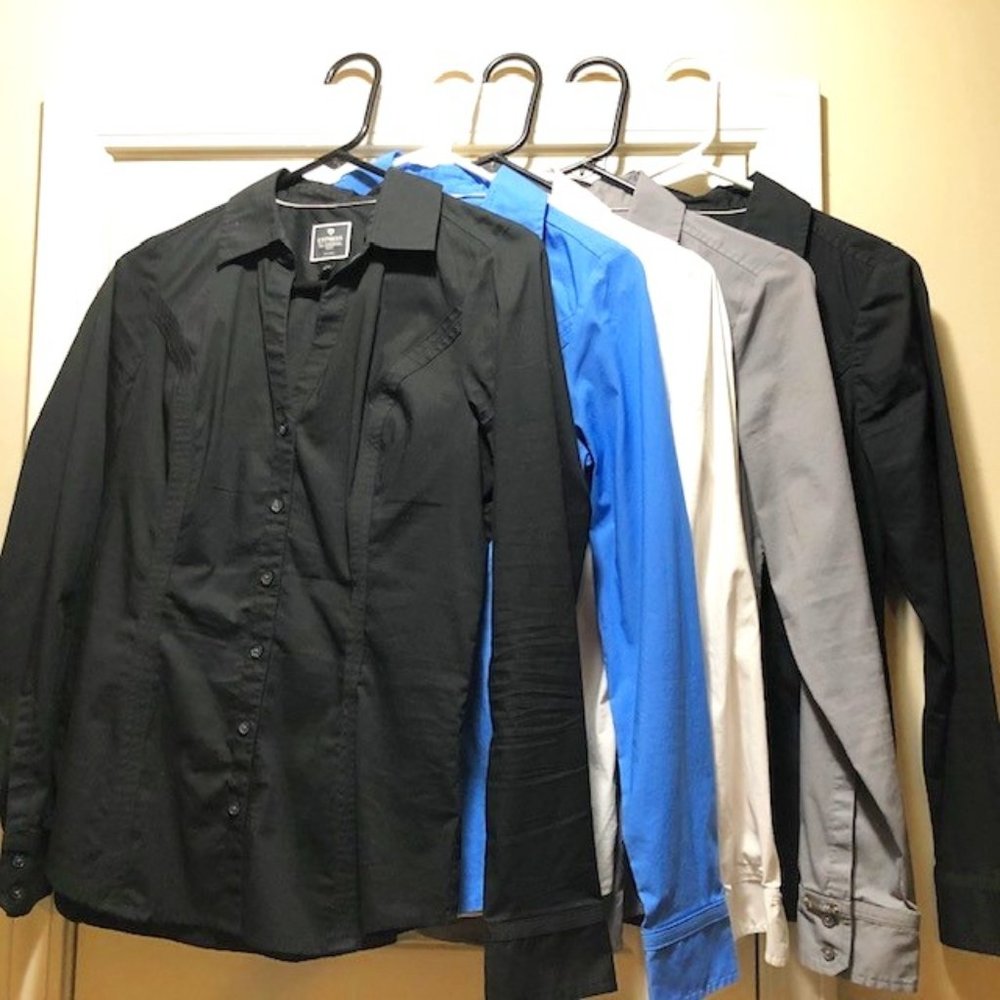 Express Original Essential Shirts Small FIVE PACK!